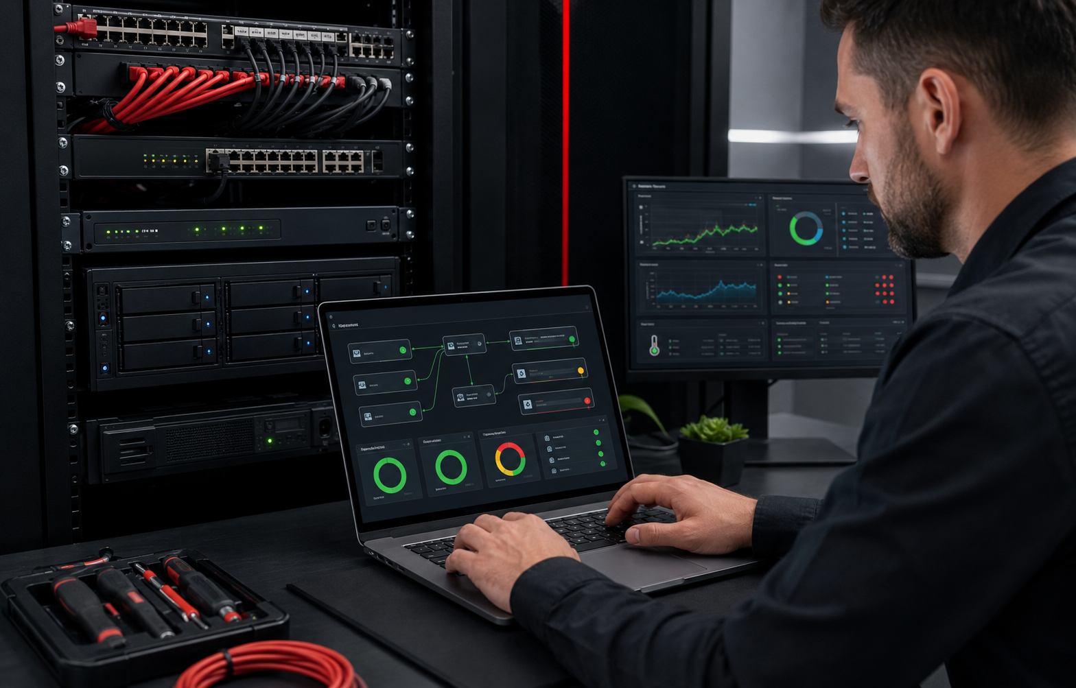Infraestructura de un sistema de videovigilancia